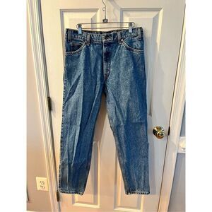 Levi’s 550 Orange Tab Vintage  90’s Relaxed Fit Tapered Leg Jeans sz 34X30 EUC